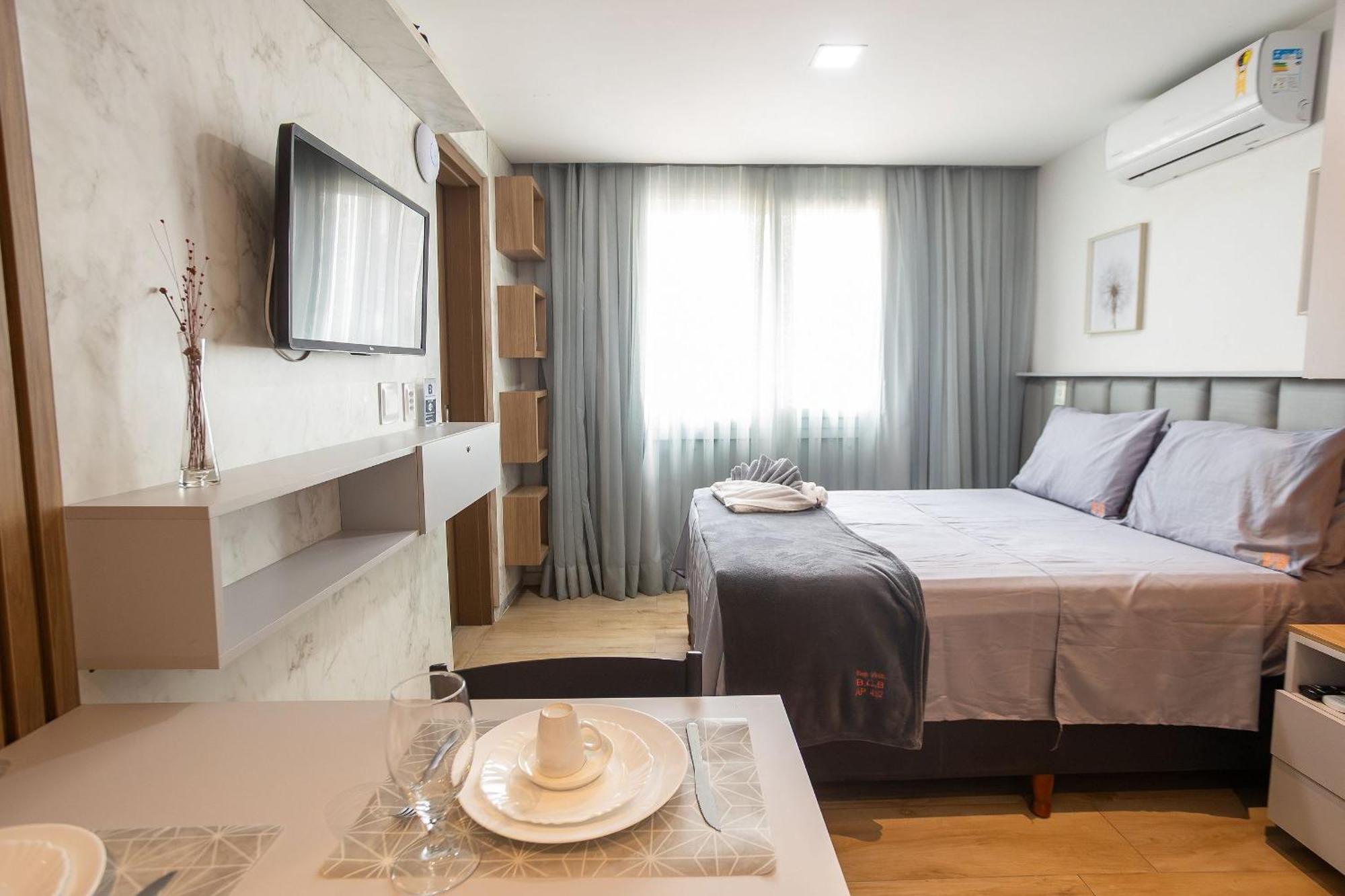 Apartamento Bauten #402 - Flat Ao Mar Por Carpediem